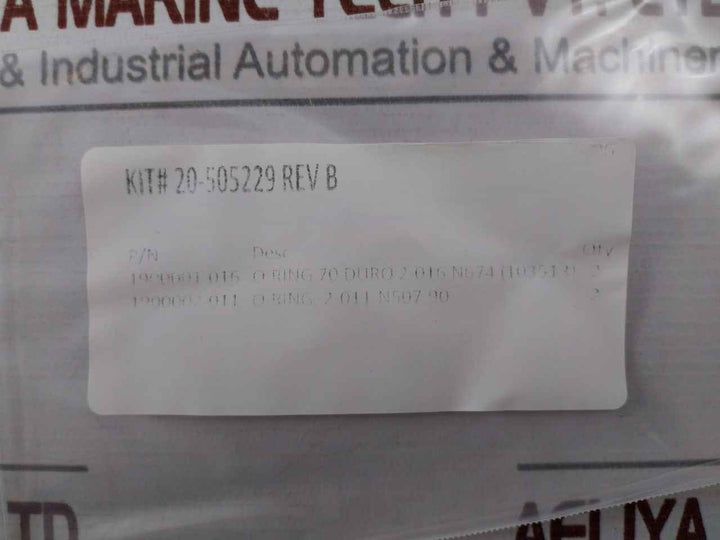 Baker Hughes 20-505226 Repair Kit For 1/4