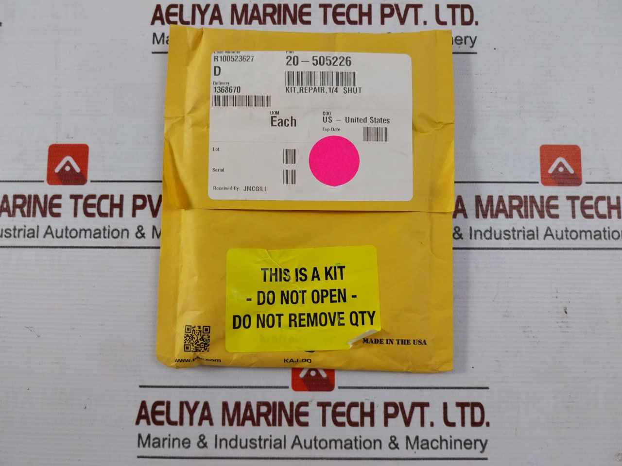 Baker Hughes 20-505226 Shuttle Valve Repair Kit 34-505228