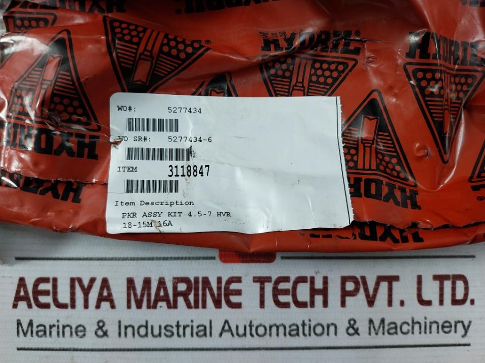 Baker Hughes 3118845 Packer 4.5-7 Hvr 15M Ge Hydril 85A Xnbr Bop Kit 3118847