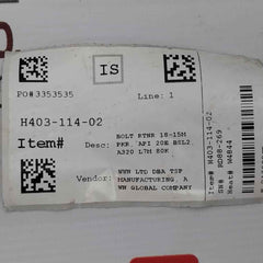Baker Hughes 3126526 Packer Hvr 3.5-5.5 18-15M Hydril Ram Bop Part Rev D