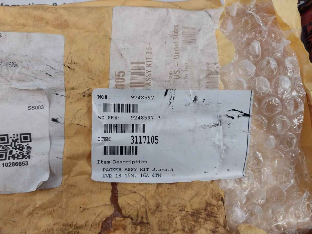 Baker Hughes 3126526 Packer Hvr 3.5-5.5 18-15M Hydril Ram Bop Part Rev D