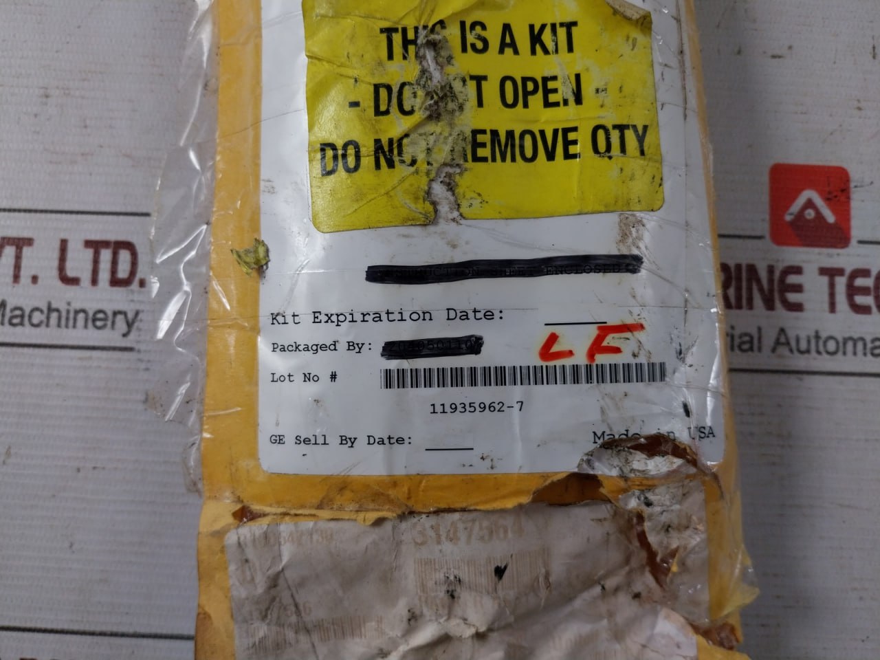 Baker Hughes 3147552 Hvr Packer 3.5-5.875 18-15M Hnbr 80A Hydril Ge Rev B