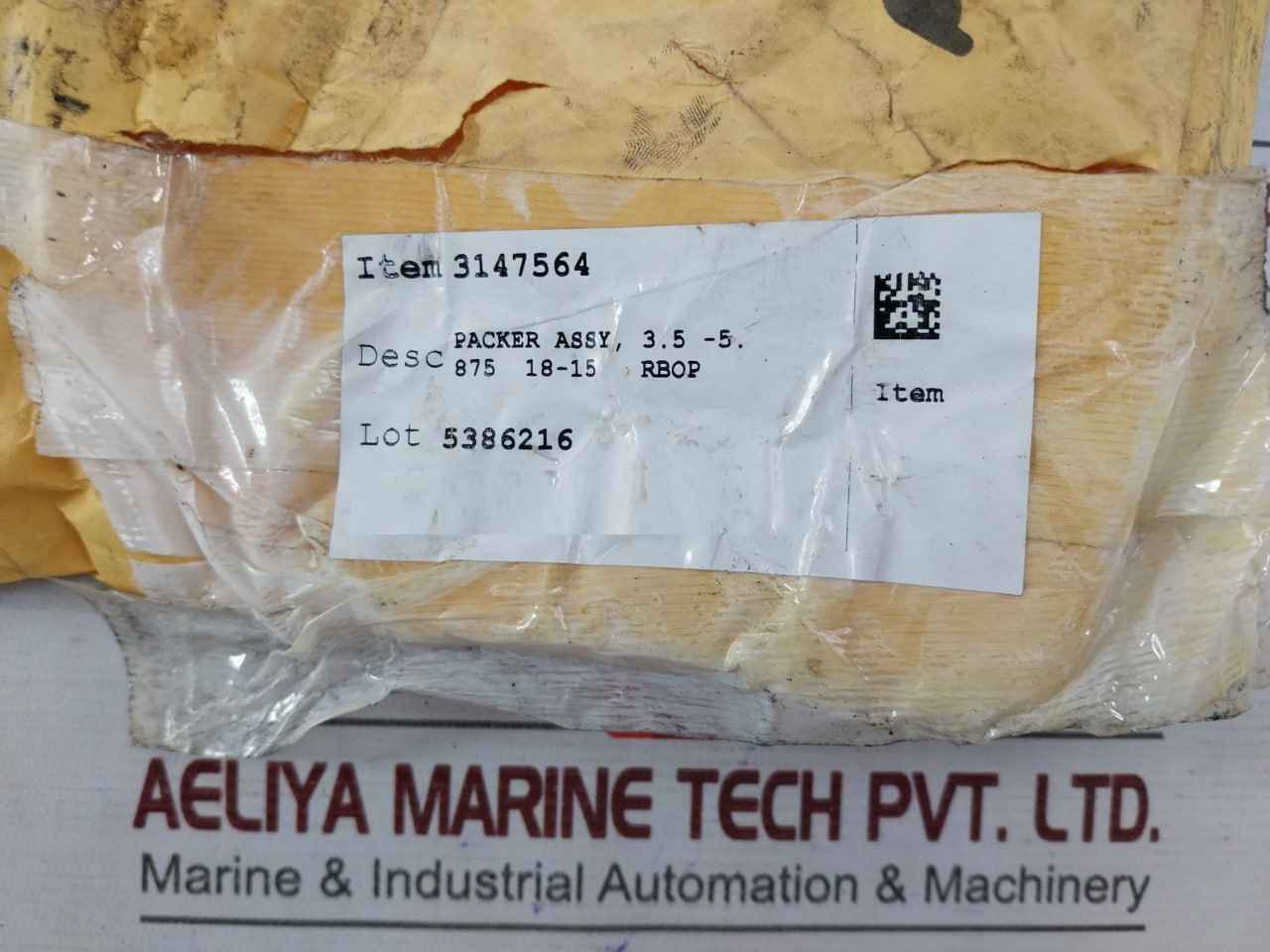 Baker Hughes 3147564 Packer Assembly 3.5-5.875 18-15M Rbop Rev B Duro 80A