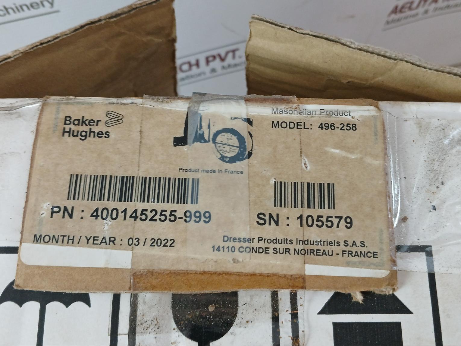 496-258 Limit And Position Switch Baker Hughes