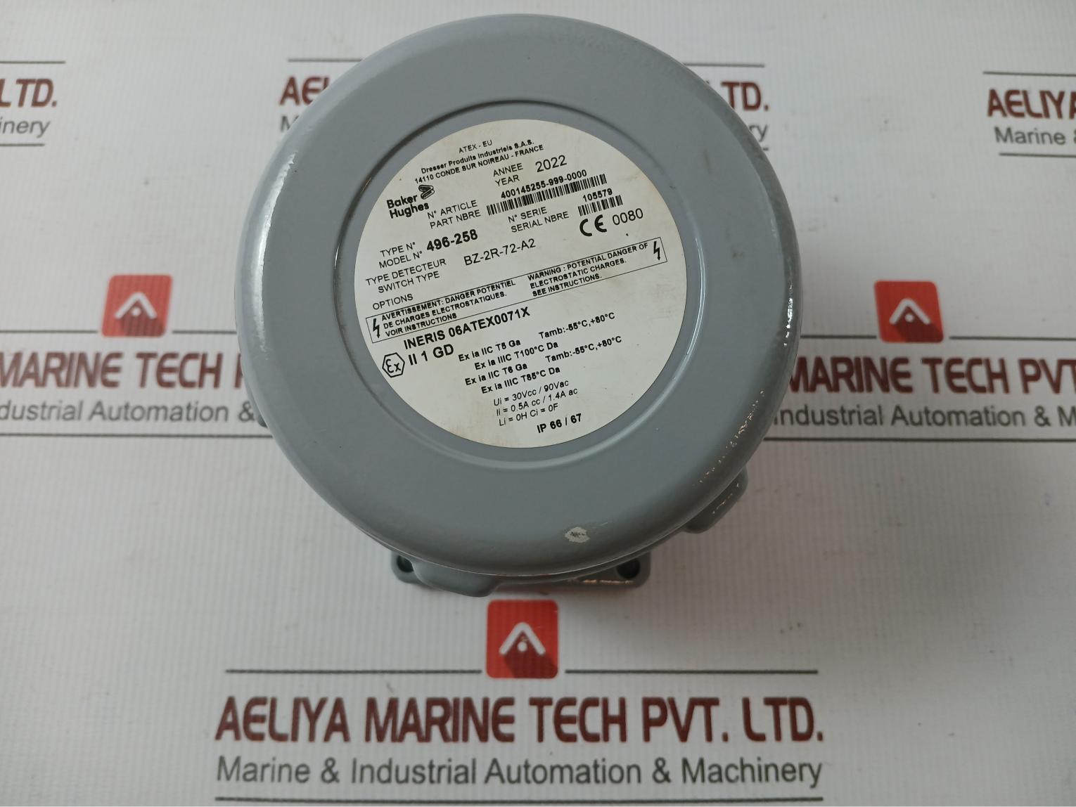 496-258 Limit And Position Switch Baker Hughes