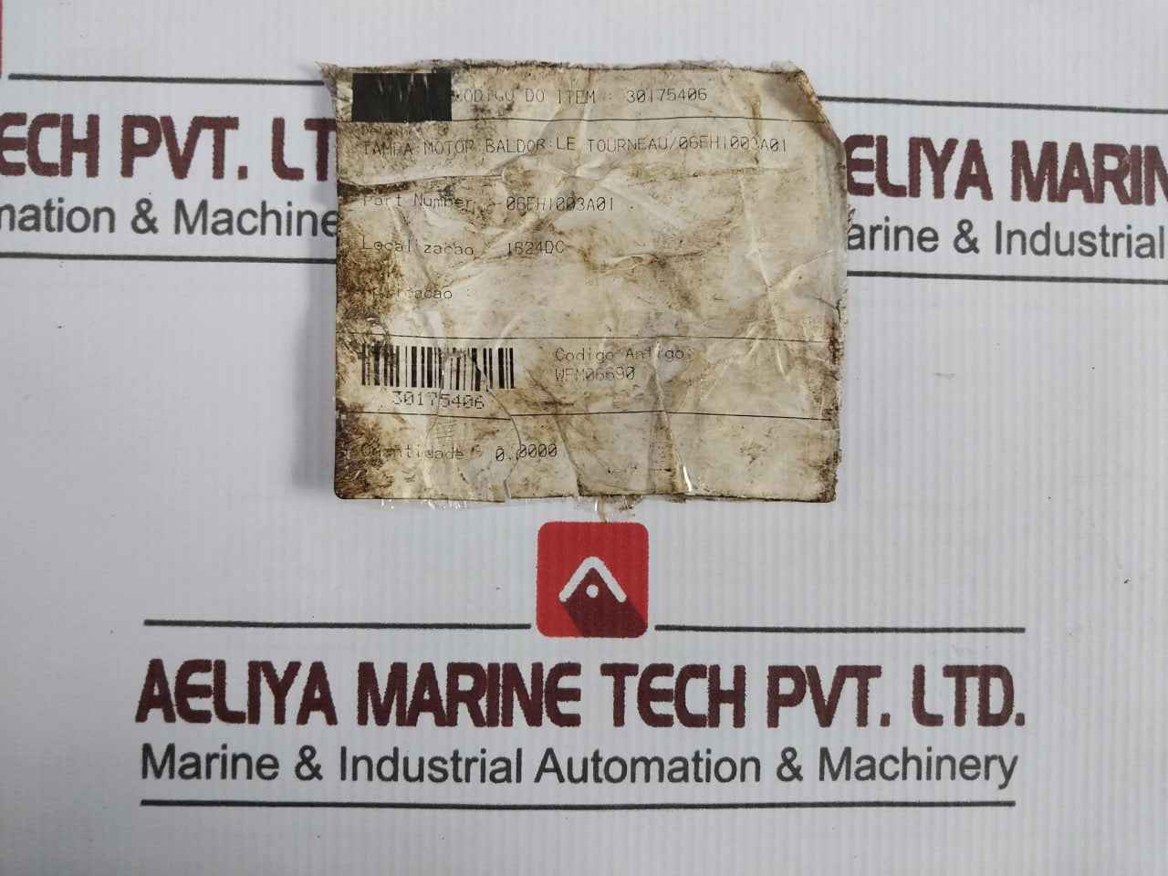 Baldor 06Fh1003A01 Tampa Motor Fan Cover 16E Wfm06690