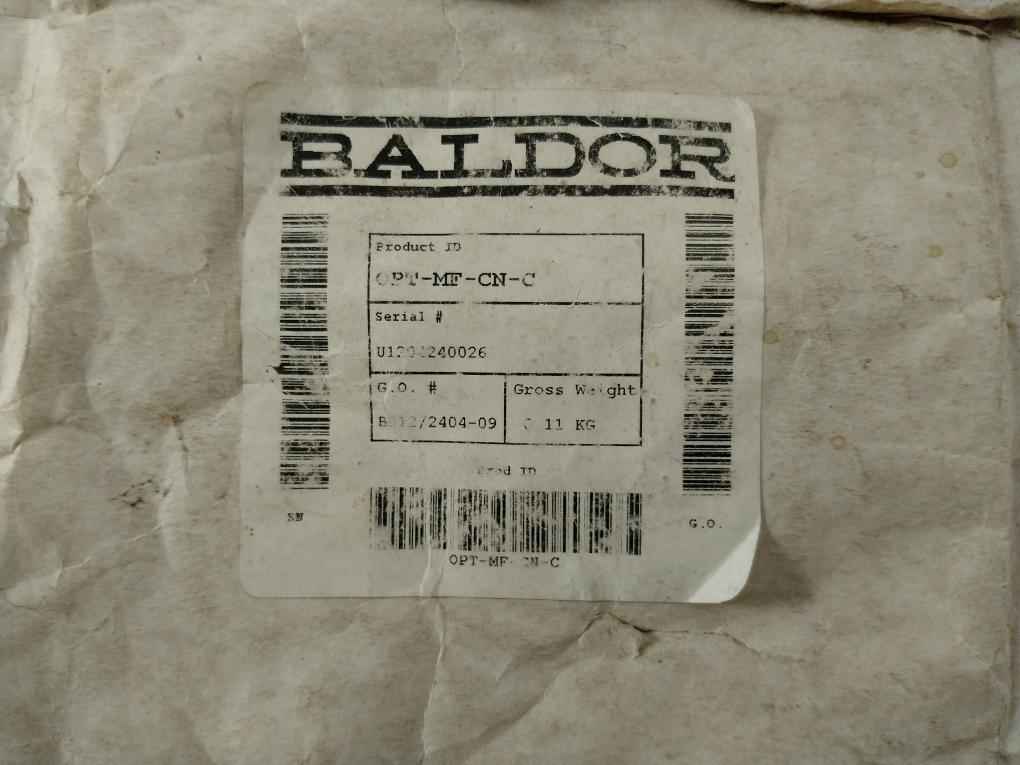 Baldor Opt-mf-cn-c Connector Kit A2-70 B2L 24Lh X17 Ispc16