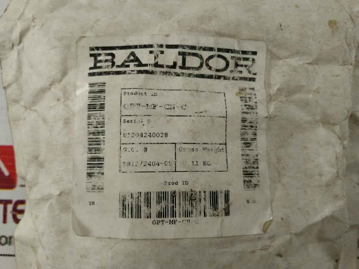Baldor Opt-mf-cn-c Connector Kit A2-70 B2L 24Lh X17 Ispc16