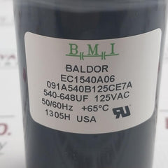 Baldor Ec1540A06Sp Round Start Capacitor Ec1540A06 125Vac 50/60Hz