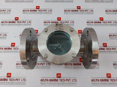 Baldota Moc-ss 316 Sight Flow Indicator 2" Flange Valve Manifold