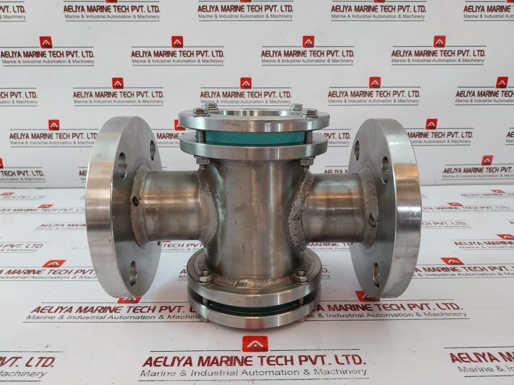 Baldota Moc-ss 316 Sight Flow Indicator 2" Flange Valve Manifold