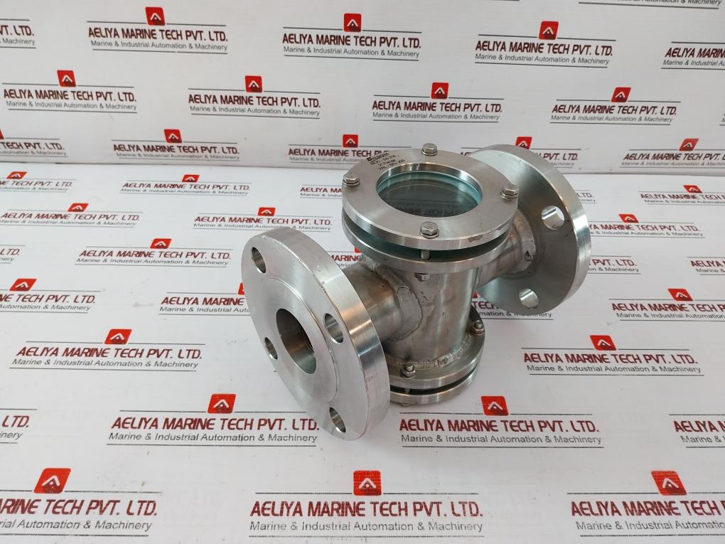 Baldota Moc-ss 316 Sight Flow Indicator 2" Flange Valve Manifold