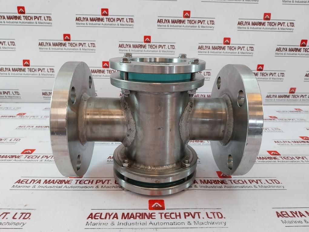 Baldota Moc-ss 316 Sight Flow Indicator 2" Flange Valve Manifold