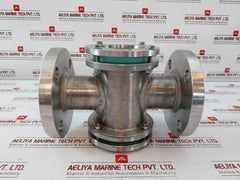 Baldota Moc-ss 316 Sight Flow Indicator 2" Flange Valve Manifold