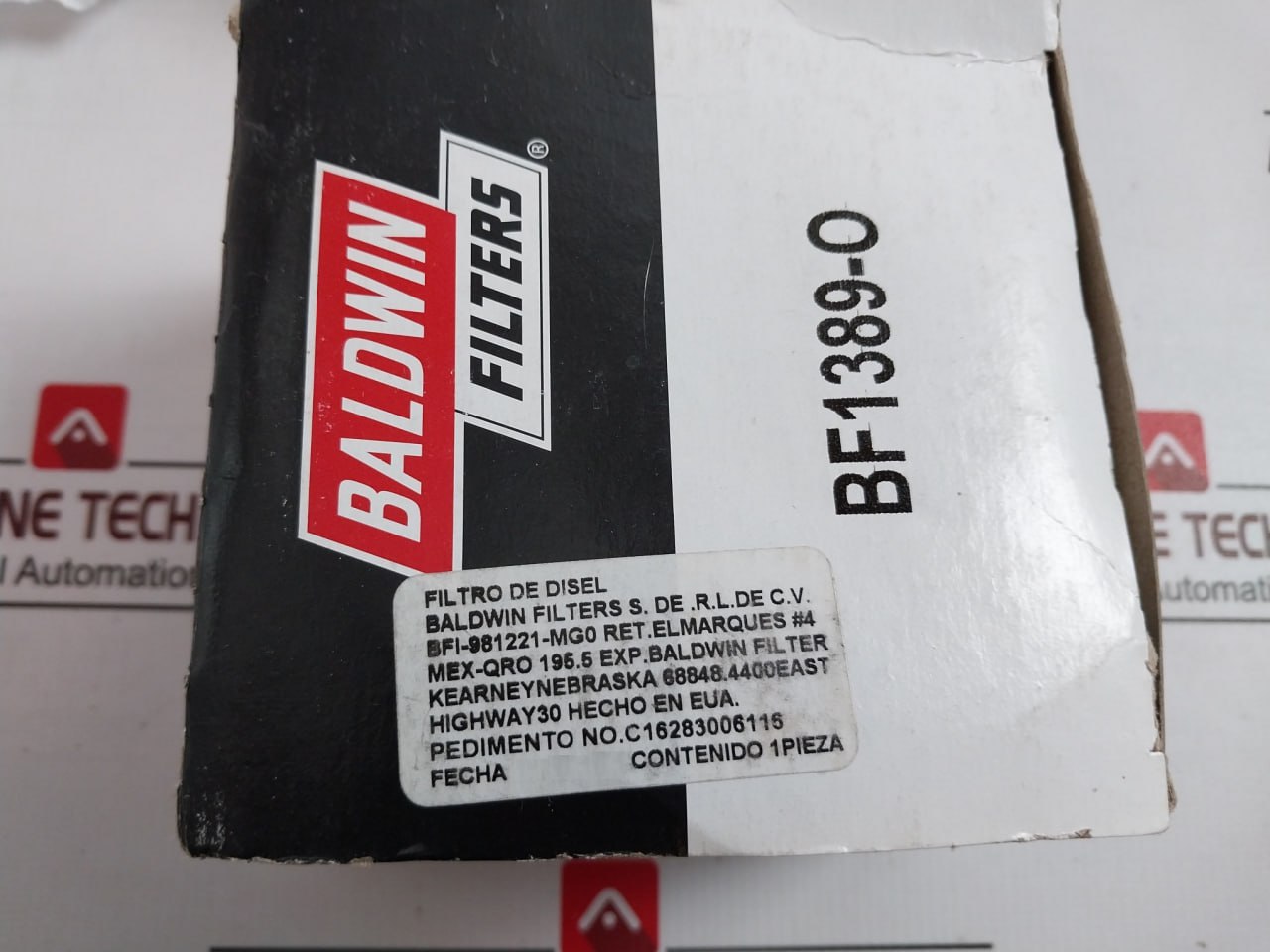 Baldwin Bf1389-o Fuel Filter