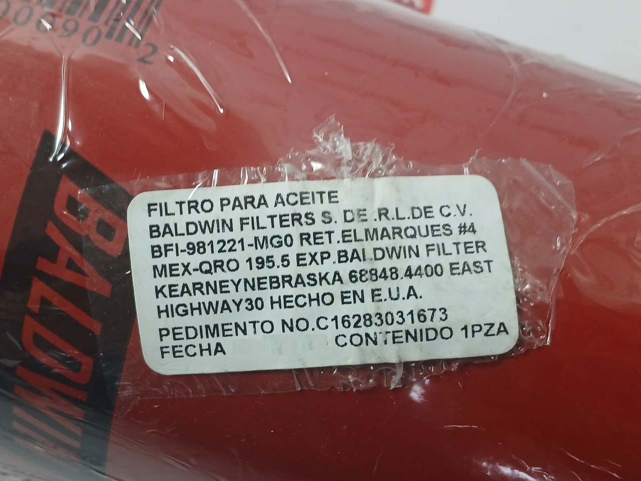 Baldwin Filters B76 Spin-on Lube Filter