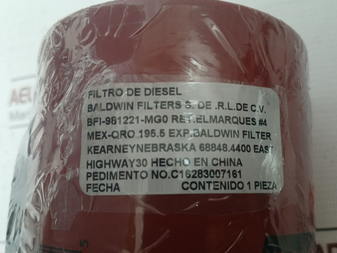 Baldwin Filters Bf1366-o Fuel Filter