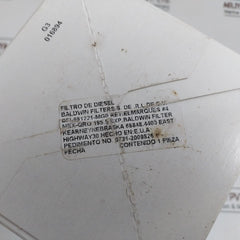 Baldwin Pf7890-10 Diesel Fuel Filter Element