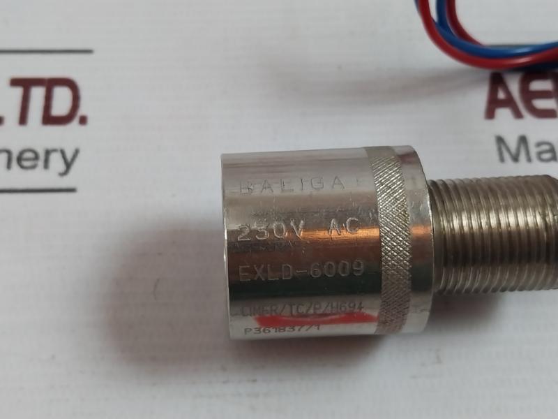 Baliga Exld-6009 Flameproof Digital Temperature Indicator Sensor 230V Ac P361837/1
