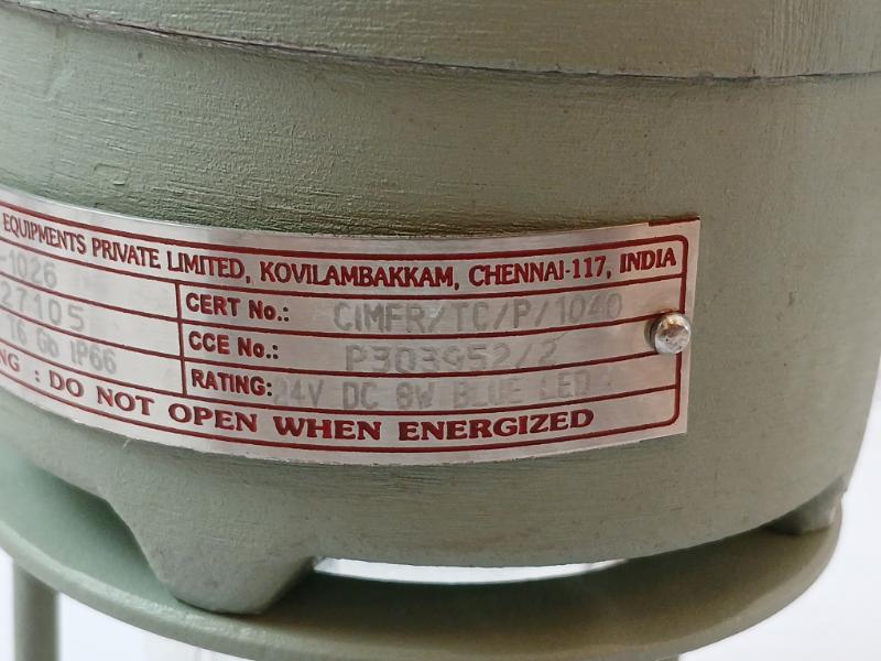 Baliga Flpw-1026 Flameproof Led Cabin Light P303952/2 24V Dc 8W