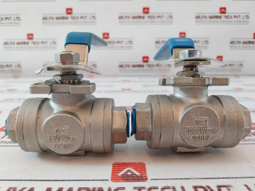 Ball Valve 8A 1000 Wog Cf8M
