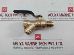 Ball Valve With Strainer Honeywell Pn 1.6