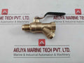 Ball Valve With Strainer Honeywell Pn 1.6