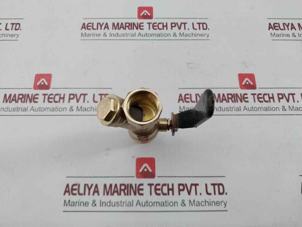 Ball Valve With Strainer Honeywell Pn 1.6