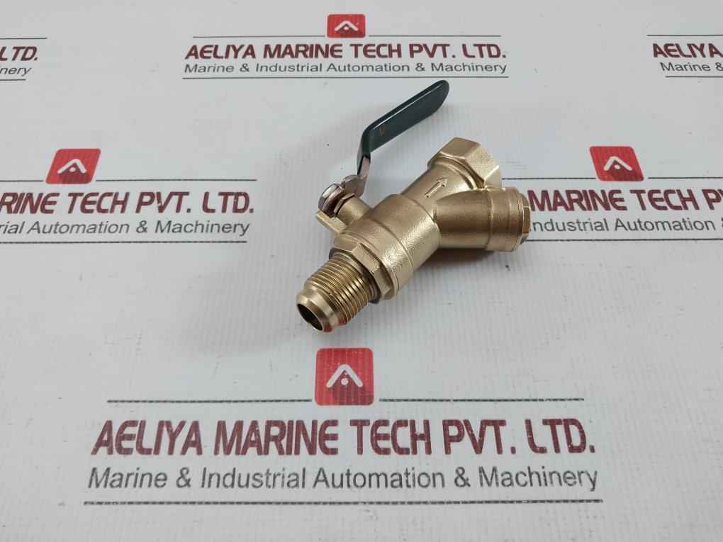 Ball Valve With Strainer Honeywell Pn 1.6