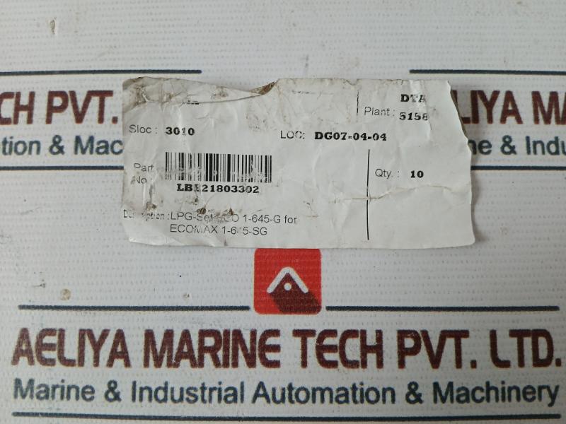 Ballofix Lbe21803302 Ecomax Ss Dip Tube Lpg-set Eco 1-645-g For 1-645-sg 8Mmx1Mm