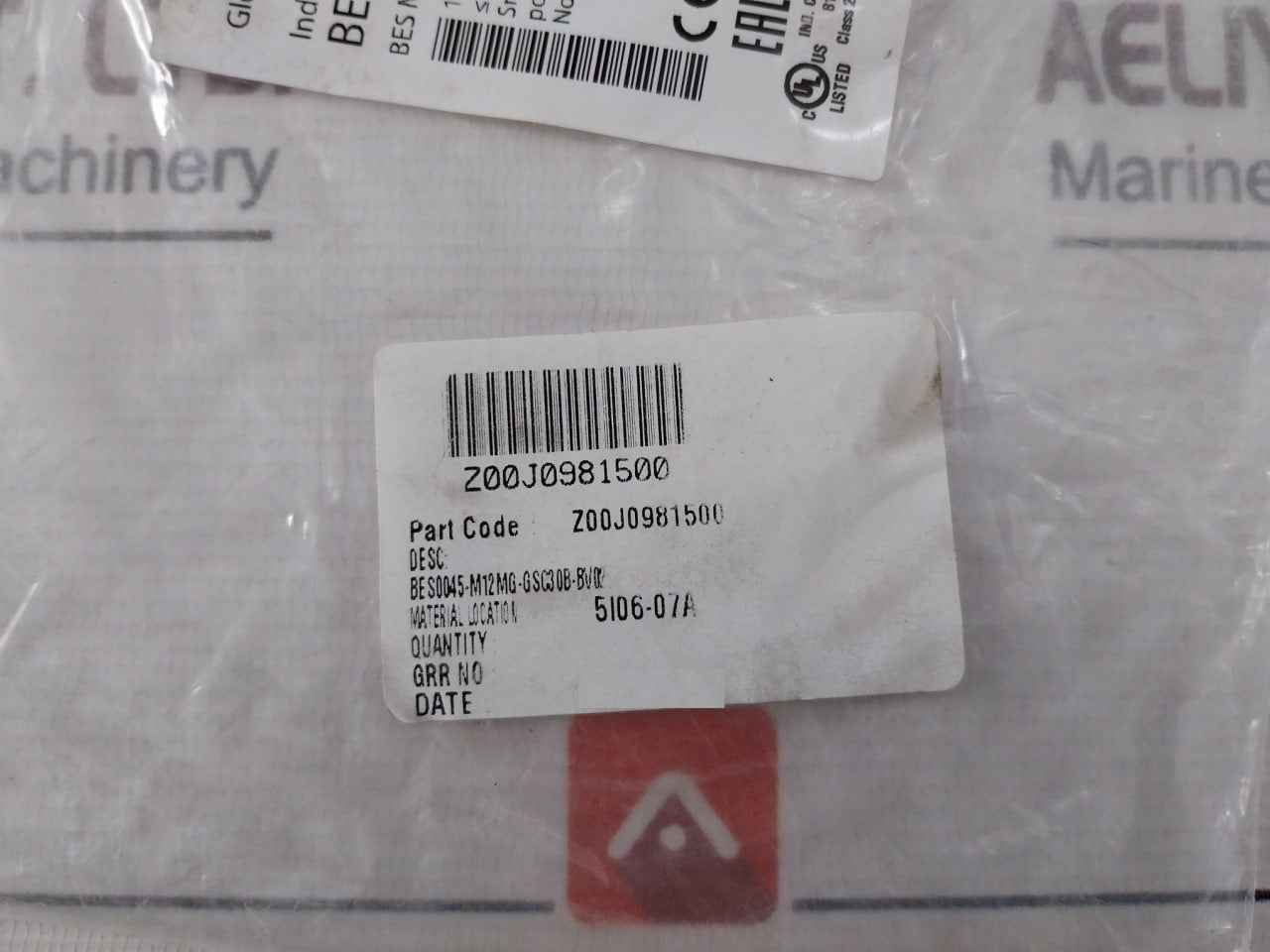 Balluff Bes0045 Inductive Sensor Bes M12Mg-gsc30B-bv02 10V-36V Dc 100 Ma