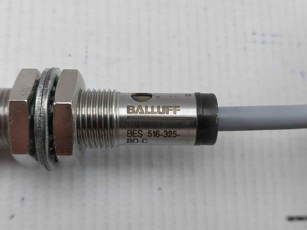 Balluff Bes 516-325-bo-c Inductive Proximity Sensor With 3M Cable 10–30V Dc