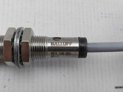 Balluff Bes 516-325-bo-c Inductive Proximity Sensor With 3M Cable 10–30V Dc
