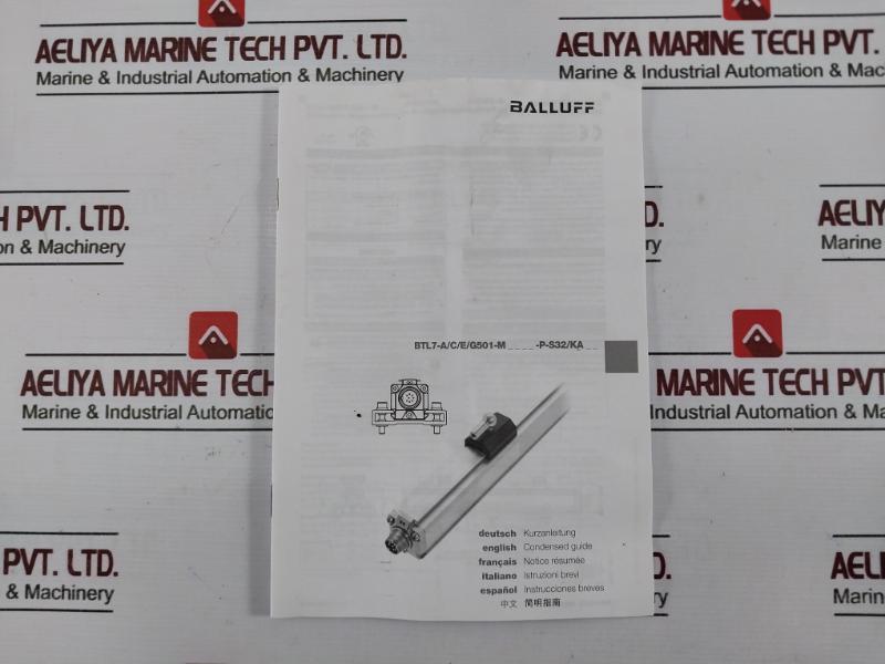 Balluff Btl7-e501-m0450-p-s32 Micropulse Linear Transducer Btl1kmy Ub 10…30v---