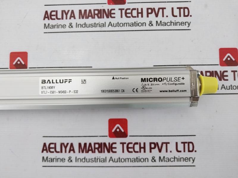 Balluff Btl7-e501-m0450-p-s32 Micropulse Linear Transducer Btl1kmy Ub 10…30v---