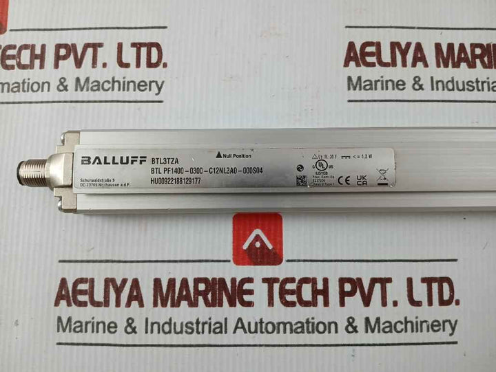 Balluff Btl Pf1400-0300-c12Nl3A0-000S04 Linear Position Transducer 18-30V Dc