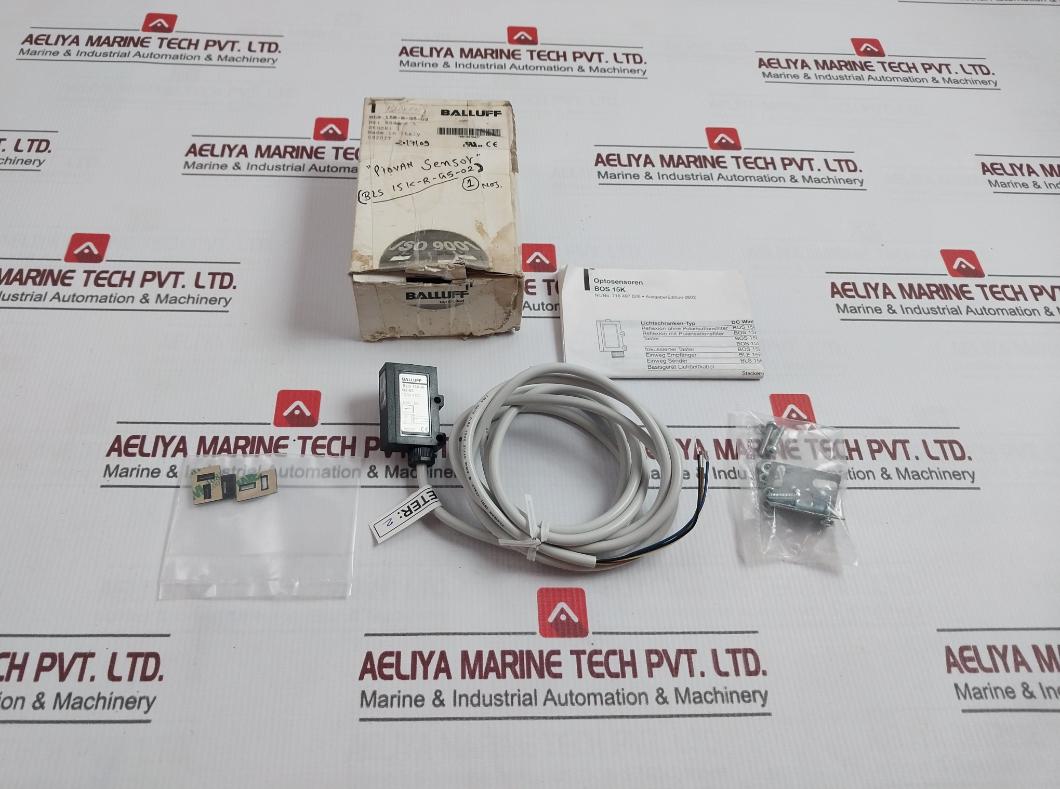 Balluff Bls 15K-r-g5-02 Photoelectric Sensor 10-30V Dc 2-meter