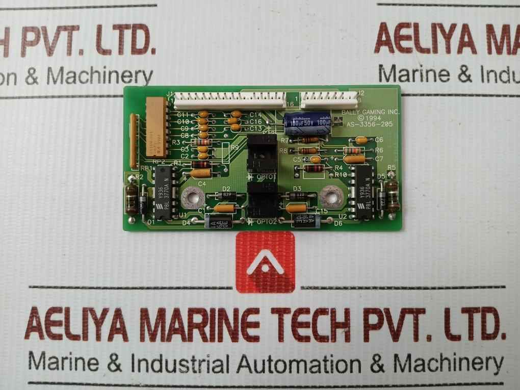 Bally Gaming Power And Driver Control Pcb Module As-3356-205