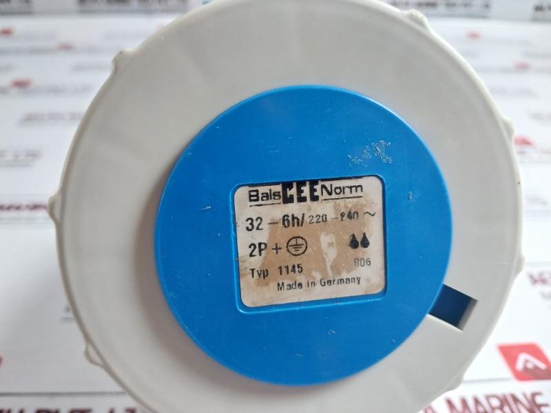 Bals 1145 Wall Mounting Socket Outlet 100916993, 2p+ 32-6h / 220-240v~