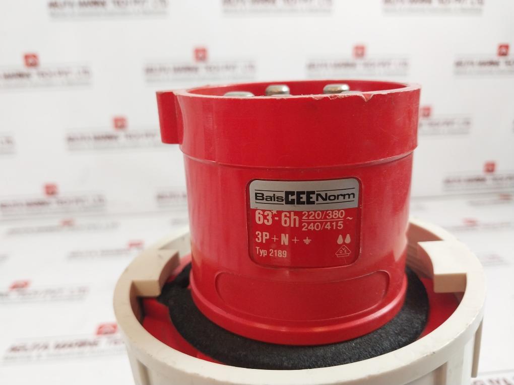Bals 2189 Plug - With Te Screw Terminal 220/380V