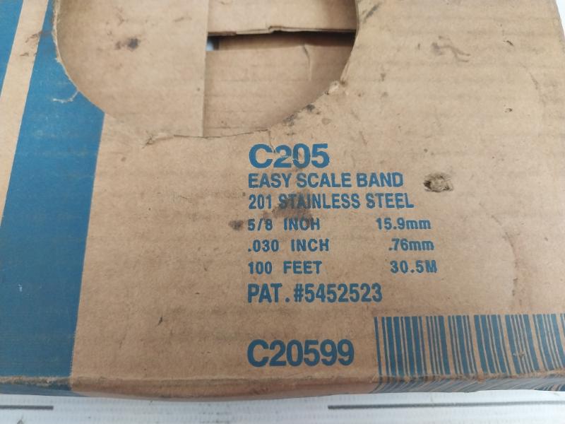 Band-it 201 Stainless Steel Easy Scale Band 5452523 C205