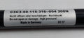 Bansbach C3C3-50-115-316-004 200N Easylift Gas Spring