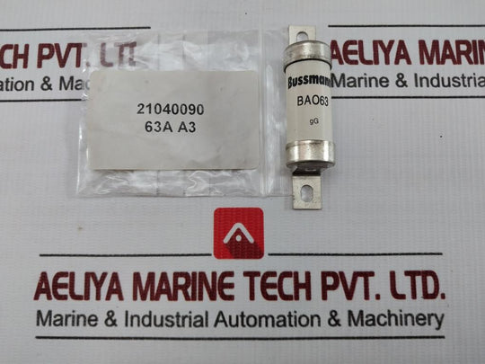 Bao63 High Rupturing Capacity Fuse Link 550Vac 80Ka Bussmann