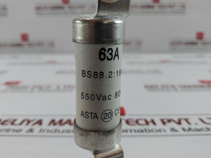 Bao63 High Rupturing Capacity Fuse Link 550Vac 80Ka Bussmann