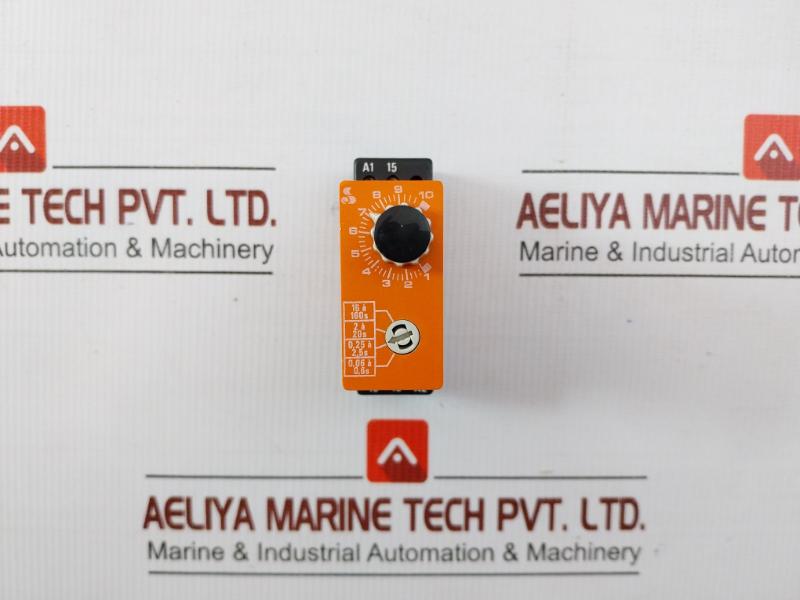 Time Delay Relay Bar 24V Ac Dc Syrelec 250V~ 10A