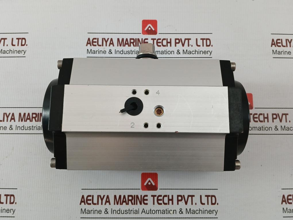 Twin-piston Rotary Valve Actuator 10Bar 110°C Gte-098/090-11-v17-e By Bar Gmbh