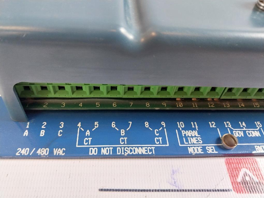 Barber Colman Dyn2 80109 Load Sharing Unit 240/480Vac