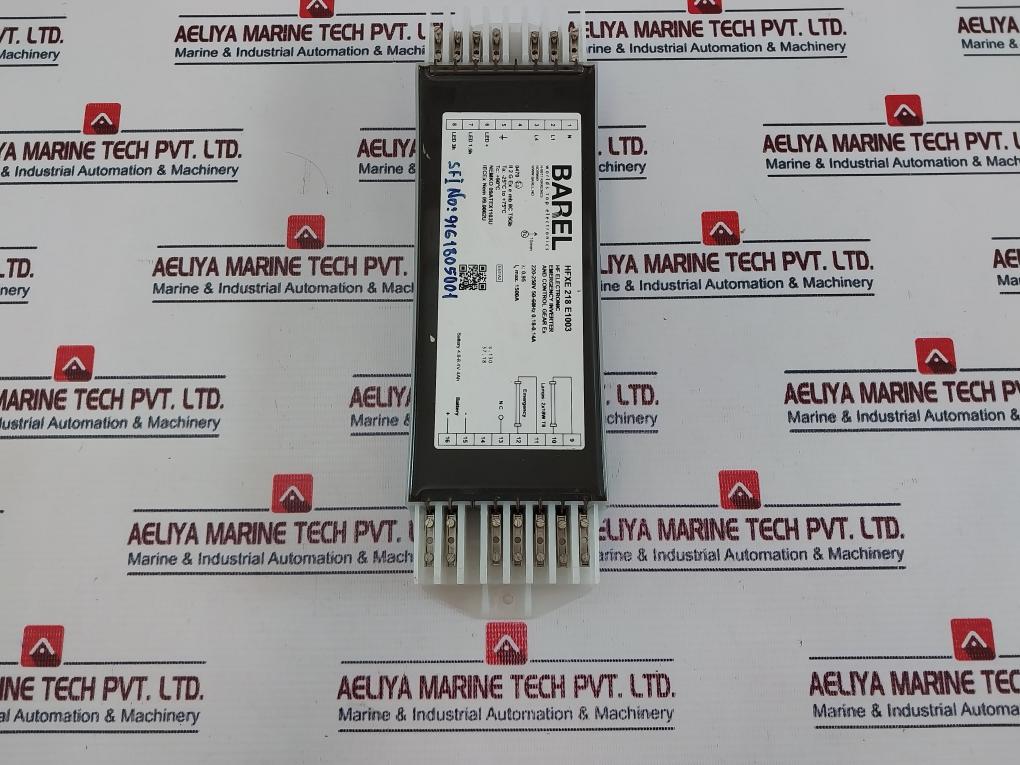 Barel Hfxe 218 E1003 Emergency Inverter And Control Gear Ex 220-250V
