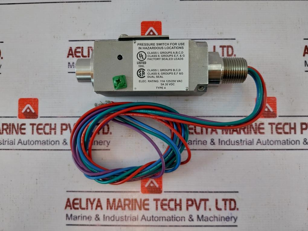 BARKSDALE 9692X-1CC-2-02 PRESSURE SWITCH