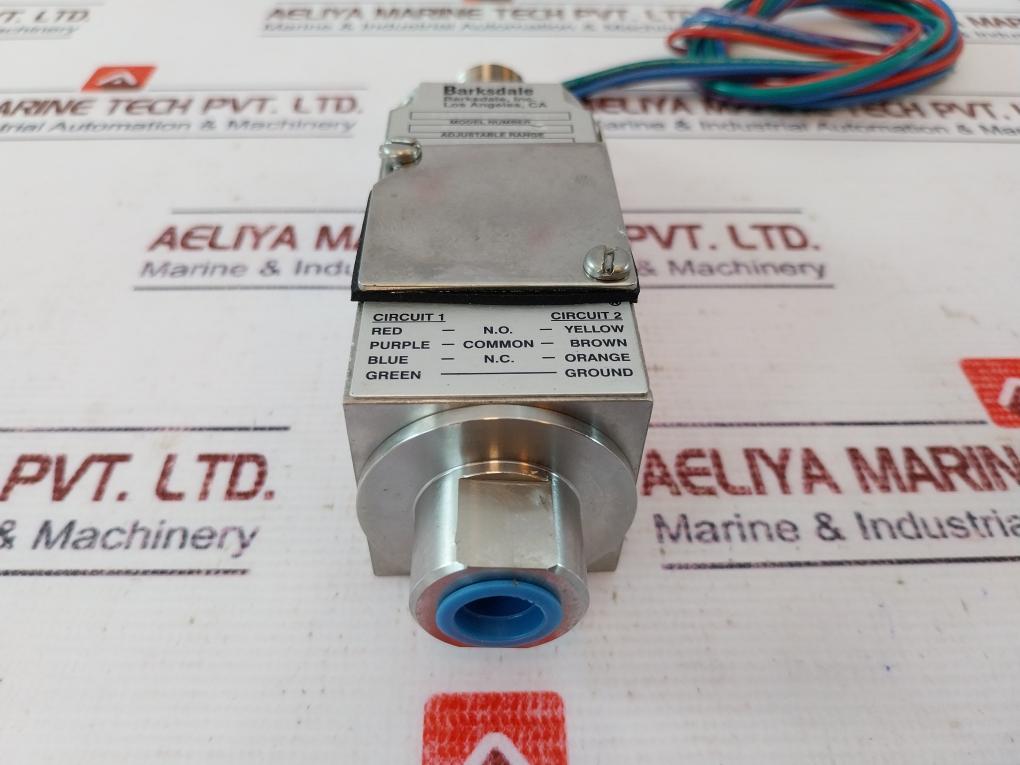 BARKSDALE 9692X-1CC-2-02 PRESSURE SWITCH